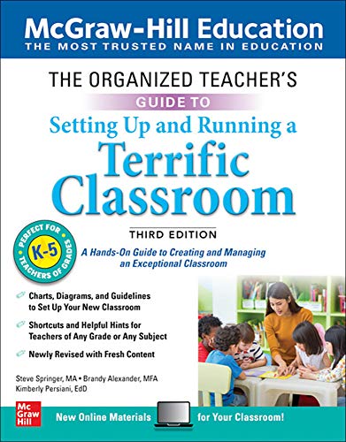 Beispielbild fr The Organized Teacher's Guide to Setting Up and Running a Terrific Classroom, Grades K-5, Third Edition zum Verkauf von BooksRun