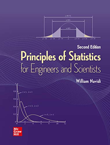Imagen de archivo de Loose Leaf for Principles of Statistics for Engineers & Scientists a la venta por Textbooks_Source