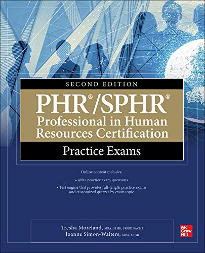 Stock image for PHR/SPHR Professional in Human Resources Certification Practice Exams, Second Edition for sale by HPB-Red