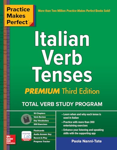 Beispielbild fr Practice Makes Perfect: Italian Verb Tenses, Premium Third Edition (NTC FOREIGN LANGUAGE) zum Verkauf von WorldofBooks