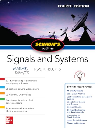 Stock image for Schaum's Outline of Signals and Systems, Fourth Edition (SCHAUMS' ENGINEERING) for sale by WorldofBooks