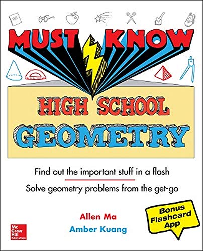 Stock image for Must Know High School Geometry for sale by SecondSale