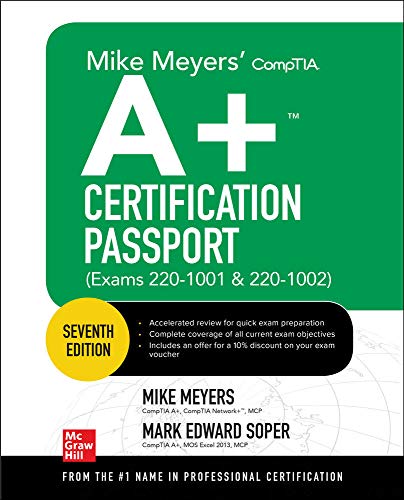 Stock image for Mike Meyers' CompTIA A+ Certification Passport, Seventh Edition (Exams 220-1001 & 220-1002) (Mike Meyers' Certification Passport) for sale by BooksRun