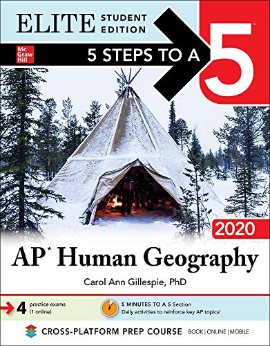 Stock image for 5 Steps to a 5: AP Human Geography 2020 Elite Student Edition for sale by Once Upon A Time Books