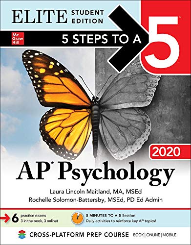 Imagen de archivo de 5 Steps to a 5: AP Psychology 2020 Elite Student Edition a la venta por ThriftBooks-Dallas