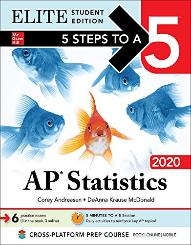 Imagen de archivo de 5 Steps to a 5: AP Statistics 2020 Elite Student Edition a la venta por SecondSale