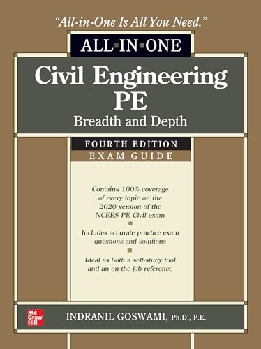 Stock image for Civil Engineering PE All-in-One Exam Guide: Breadth and Depth, Fourth Edition for sale by Textbooks_Source