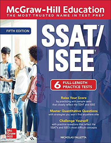 Beispielbild fr McGraw-Hill Education SSAT/ISEE, Fifth Edition (TEST PREP) zum Verkauf von WorldofBooks