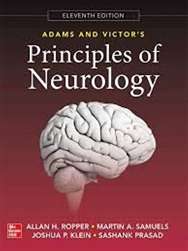Beispielbild fr ADAMS AND VICTOR'S PRINCIPLES OF NEUROLOGY [Hardcover] ALLAN H.ROPPER zum Verkauf von GF Books, Inc.