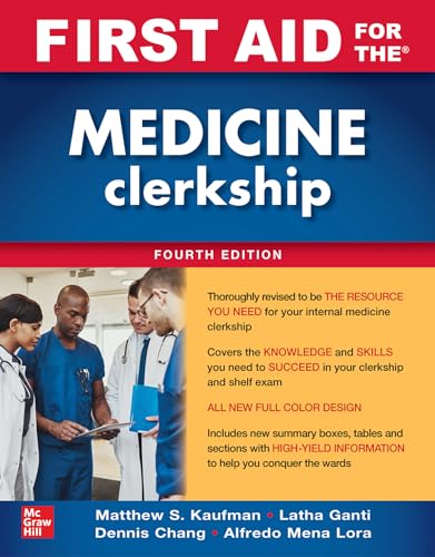 Stock image for First Aid for the Medicine Clerkship, Fourth Edition for sale by HPB-Red