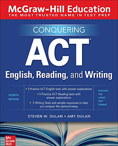 Imagen de archivo de McGraw-Hill Education Conquering ACT English, Reading, and Writing, Fourth Edition a la venta por Goodwill