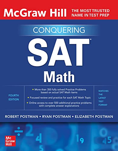 9781260462579: McGraw Hill Conquering SAT Math, Fourth Edition (TEST PREP)