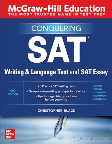 Beispielbild fr McGraw-Hill Education Conquering the SAT Writing and Language Test and SAT Essay, Third Edition (TEST PREP) zum Verkauf von WorldofBooks