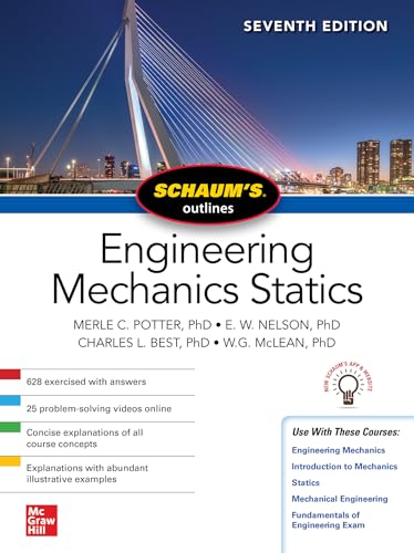 Beispielbild fr Schaum's Outline of Engineering Mechanics: Statics, Seventh Edition (Schaum's Outlines) zum Verkauf von Monster Bookshop