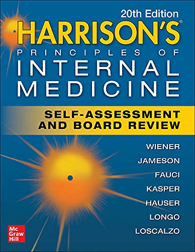 Stock image for Harrisons Principles of Internal Medicine Self-Assessment and Board Review, 20th Edition for sale by Seattle Goodwill