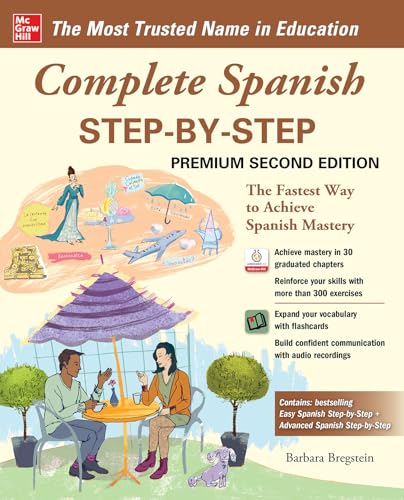 Beispielbild fr Complete Spanish Step-by-Step, Premium Second Edition (Practice Makes Perfect Series) zum Verkauf von Monster Bookshop