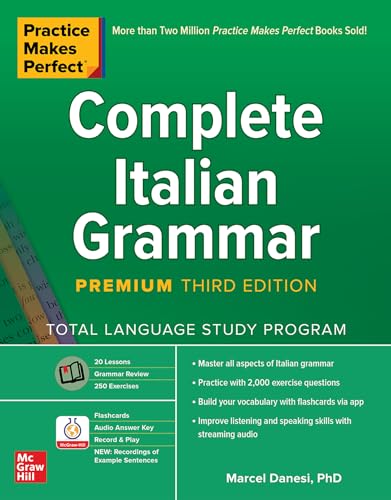 9781260463194: Practice Makes Perfect: Complete Italian Grammar, Premium Third Edition
