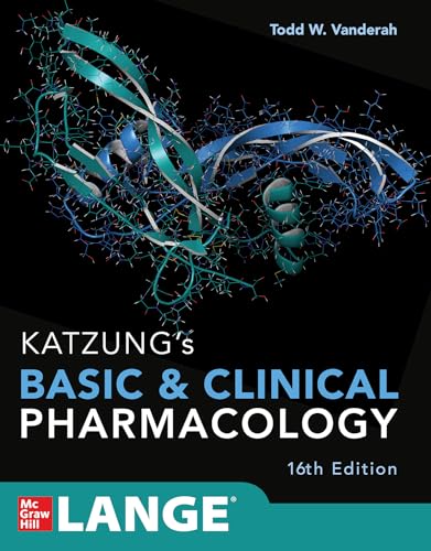 

Katzung's Basic and Clinical Pharmacology, 16th Edition (Lange Medical Books)