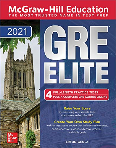 Stock image for McGraw-Hill Education GRE Elite 2021 for sale by SecondSale