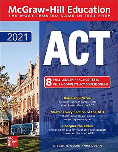 Imagen de archivo de McGraw-Hill Education ACT 2021 a la venta por Gulf Coast Books