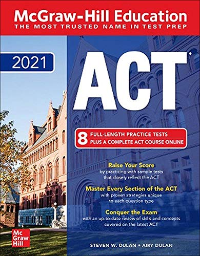 9781260463965: McGraw-Hill Education ACT 2021 (TEST PREP)