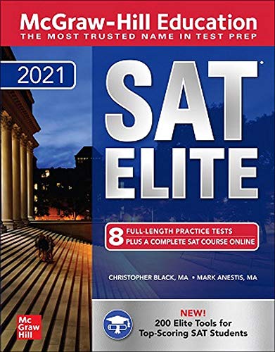 Beispielbild fr McGraw-Hill Education SAT Elite 2021 zum Verkauf von Books From California
