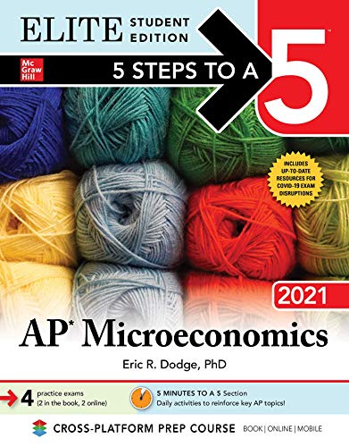 9781260467086: 5 Steps to a 5: AP Microeconomics 2021 Elite Student Edition: Elite Edition (TEST PREP)