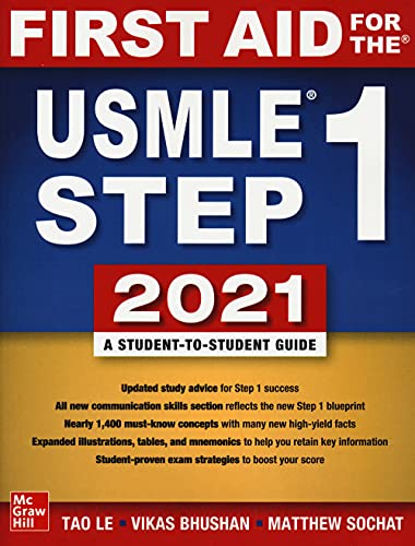 Beispielbild fr First Aid for the USMLE Step 1 2021, Thirty First Edition zum Verkauf von BooksRun