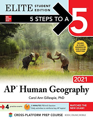 Stock image for 5 Steps to a 5: AP Human Geography 2021 Elite Student Edition for sale by Gulf Coast Books