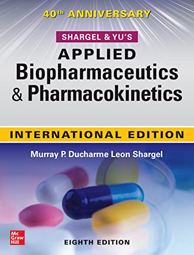 Imagen de archivo de APPLIED BIOPHARMACEUTICS & PHARMACOKINETICS (IE) a la venta por Books Puddle