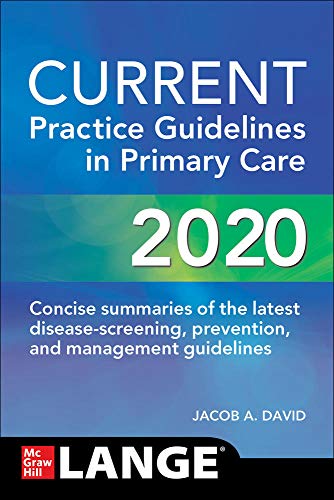 Stock image for CURRENT Practice Guidelines in Primary Care 2020 for sale by HPB-Red