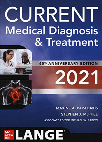 Imagen de archivo de CURRENT Medical Diagnosis and Treatment 2021 a la venta por Read&Dream