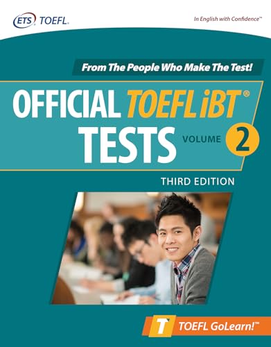 Imagen de archivo de Official TOEFL iBT Tests Volume 2, Third Edition (EDUCATION/ALL OTHER) a la venta por WorldofBooks