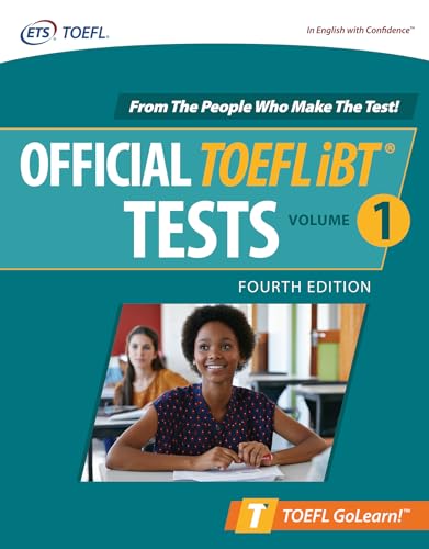 Imagen de archivo de Official TOEFL iBT Tests Volume 1, Fourth Edition (Toefl Golearn!) a la venta por Book Deals