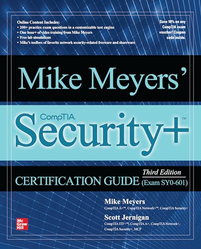 Beispielbild fr Mike Meyers' CompTIA Security+ Certification Guide, Third Edition (Exam SY0-601) zum Verkauf von BooksRun