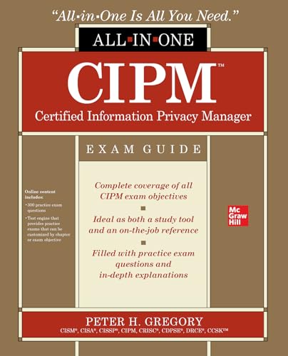 Beispielbild fr CIPM Certified Information Privacy Manager All-in-One Exam Guide zum Verkauf von Blackwell's