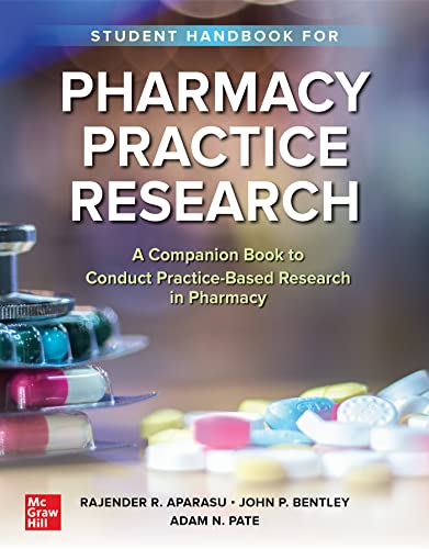 Imagen de archivo de Student Handbook for Pharmacy Practice Research a la venta por SecondSale