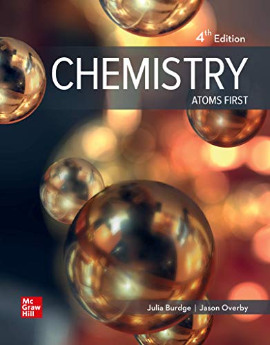 Imagen de archivo de Loose Leaf for Chemistry: Atoms First a la venta por Facetextbooks