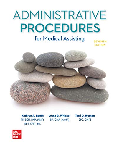 Imagen de archivo de Loose Leaf for Medical Assisting: Administrative Procedures a la venta por BooksRun