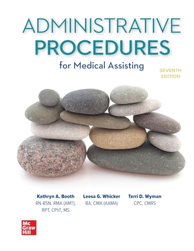 Stock image for Loose Leaf for Medical Assisting: Administrative Procedures [Loose Leaf] Booth, Kathryn; Whicker, Leesa and Wyman, Terri for sale by Bookseller909
