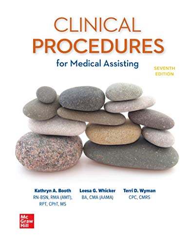 Stock image for Medical Assisting: Clinical Procedures for sale by BombBooks