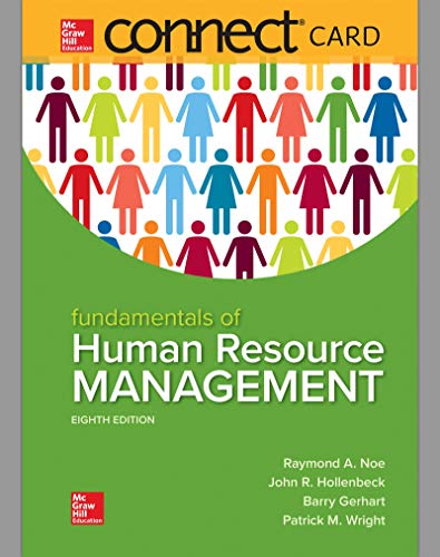 Imagen de archivo de Connect Access Card for Fundamentals of Human Resource Management a la venta por SecondSale