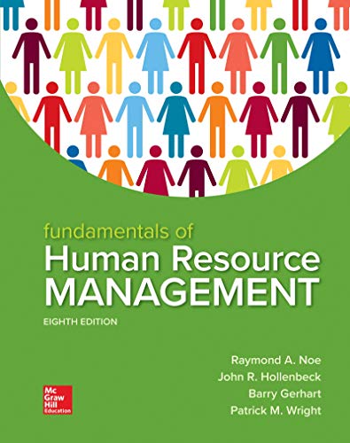Imagen de archivo de Loose Leaf for Fundamentals of Human Resource Management a la venta por Irish Booksellers