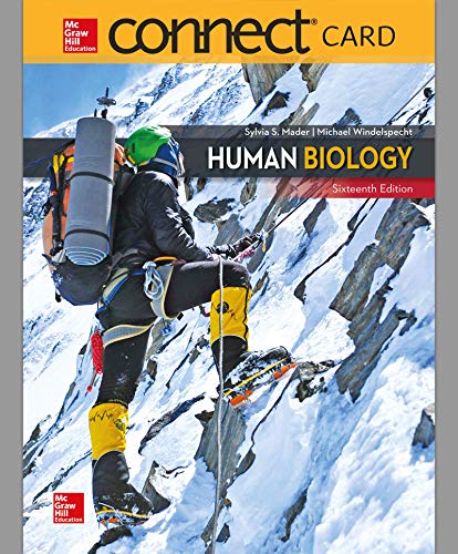 Stock image for Connect Access Card for Human Biology for sale by A Team Books