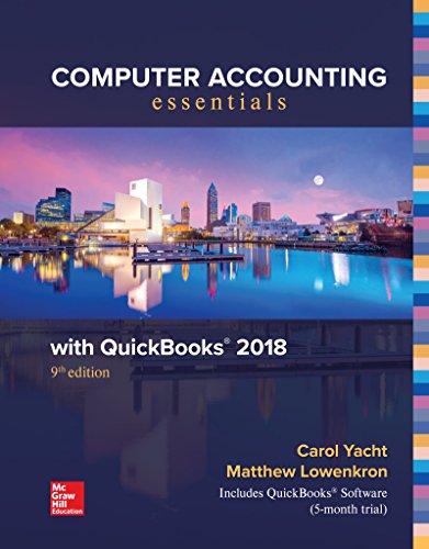 Beispielbild fr MP Computer Accounting Essentials Using QuickBooks 2018 zum Verkauf von Buchpark