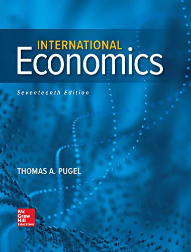 Beispielbild fr Loose Leaf for International Economics (The Mcgraw-hill Series Economics) zum Verkauf von BooksRun