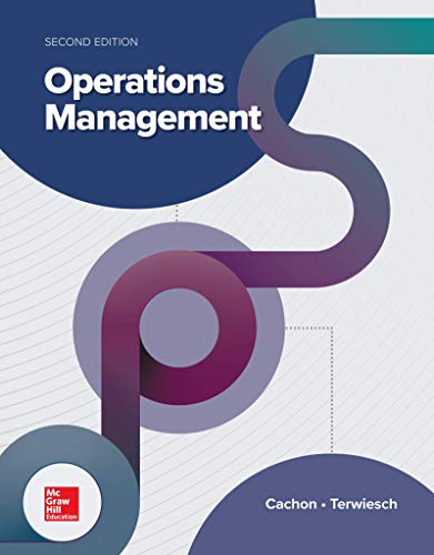 Imagen de archivo de Loose-Leaf for Operations Management a la venta por Textbooks2go