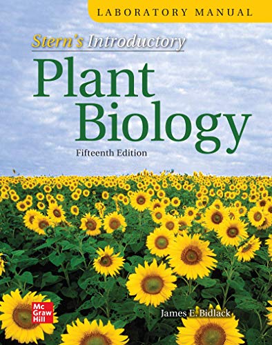 Stock image for Laboratory Manual for Stern's Introductory Plant Biology for sale by Byrd Books