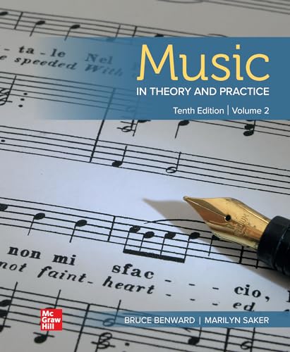Stock image for Loose Leaf for Music in Theory and Practice, Volume 2 for sale by Red's Corner LLC
