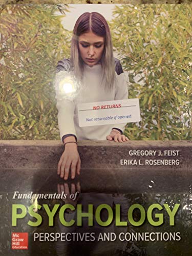Stock image for Fundamentals of Psychology: Perspectives and Connections for sale by HPB-Red